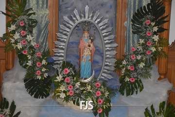 Ceremonia de Bajada de la Virgen de las Nieves en Lomo Magullo/Francisco Javier Santana.